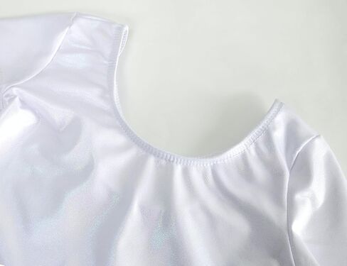 ثياب للفتيات الجمباز 2 حزمة حجم 4t 5t Hotpink طويلة الأكمام ملابس الرقص الرياضية للأطفال قطعة واحدة ملابس الصالة الرياضية تعثر التألق الفضة تراجع الملابس الداخلية الرياضية in Kuwait