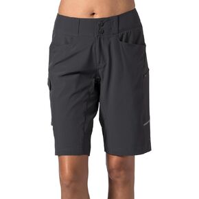 Terry Cycling Shorts Women Metro Relaxed Solo Padless Mountain Bike Shorts for Women, Water Resistant Hiking Short