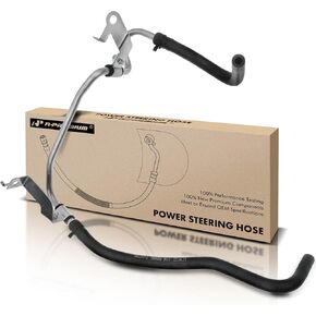 A-Premium Power Steering Hose Return Line Hose Assembly Compatible with Toyota 4Runner Lexus GX470 2003-2009 V8 4.7L Cooler To Reservoir