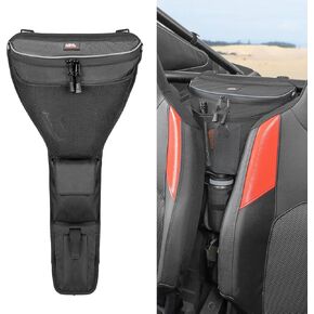 KEMIMOTO 2024 XP 1000 Center Storage Bag with Cup holder Compatible with 2024-2025 Polaris RZR XP 1000/ RZR XP 4 1000 Accessories 1680D High-Density Shoulder Storage Bag with Double Anti -mud Zipper
