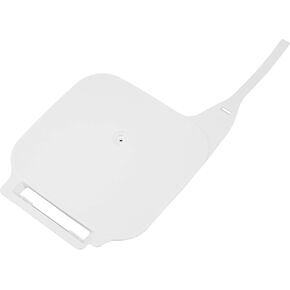 HECASA Front Number Plate Compatible with 1987-2000 Honda XR100R XR80R/ Compatible with 1997-2000 Honda XR70R Replacement for 61136-GN1-000ZE (White)