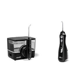 Waterpik ION Professional Cordless Water Flosser Teeth Cleaner Rechargeable and Portable, Black, 1 Count
