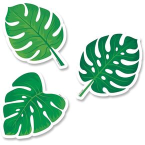 Creative Teaching Press Palm Paradise Monstera Leaves 3" Designer Cut-Outs (10231)