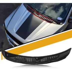 Front Windshield Wiper Cowl Grille Insert Panel Compatible withFord F250 F350 2017-2022 OE-Style Replacement, Left + Right Cowl Top Cover Vent Panel