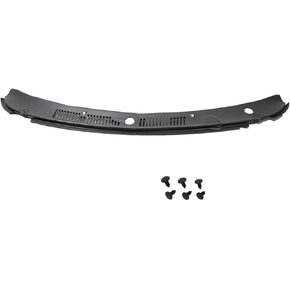 Brock Replacement IMPROVED 2-Piece Windshield Wiper Cowl Grille Vent Cover Panel Hood Assembly Replacement for 99-04 Mustang 3R3Z6302228AAA