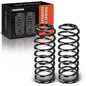 A-Premium 2Pcs Front Suspension Coil Spring Set Compatible with Jeep Wrangler 2007-2017 3.6L 3.8L, Driver and Passenger Side, Replace# 52126315AC