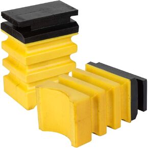 SuperSprings SSR-338-54 | SumoSprings Rear Solo for Mercedes-Benz Sprinter 3500 | Left/Right Pair | 1400 (lb) Capacity at 50% Compression | Made in The USA, Yellow