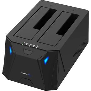 سيبرينت قاعدة توصيل ساتا 2.5 انش/3.5 انش بمنفذ USB 3.0 من 4 باي (DS-U3B4) in Kuwait