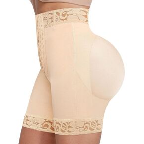 شورت رفع المؤخرة من SHAPELLX للتحكم في البطن مع عظام فولاذية مدمجة