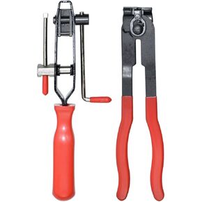 2PCS CV Boot Clamp Pliers, CV Axle Boot Clamp Pliers With CV Joint Boot Clamp Pliers Car Banding Tools Kit for Most Car