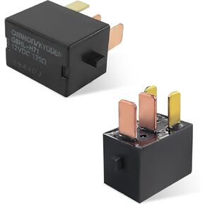 2 PCS Car AC Relay, G8HL-H71 AC and Starter Relays, Multiple Use Power Relays Assembly Relay Plug with 4 Pins for Accord, Civic, Odyssey, CR-V, CR-Z, Car Accessories
