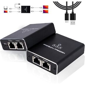 Gigabit Ethernet Splitter 1 to 2 - Network Splitter with USB Power Cable, RJ45 Internet Splitter Adapter 1000Mbps High Speed for Cat 5/5e/6/7/8 Cable [2 Devices Networked Simultaneously] in Kuwait
