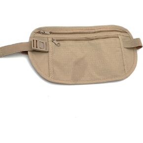 Money Belt, Travel Pouch, Money Belt for Travel, Slim Travel Money Belt Under Clothes, Money Bag with Zipper for Cash