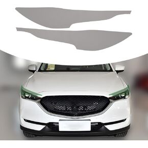 Compatible with Car Headlight Protection Film Protective Sticker Accessories for Mazda CX-5 2017 2018 2019 2020 2021 Light Black