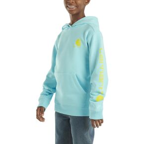 Carhartt Boys' Hoodie Fleece Pullover Sweatshirt