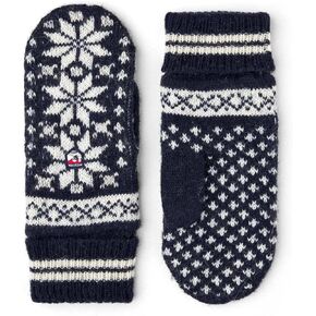 Hestra Unisex Nordic Jr Mitt (Youth 4-13yrs), Wool Kids Mittens for Cold Winter Weather & Everyday Wear for Boys & Girls