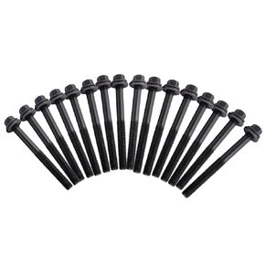 ES72467 16PCS Head Bolts Set Compatible with Chr-ys-ler 200 300 Town Country Do-d-ge Avenger Challenger Charger Grand Caravan Journey Durango Cherokee Wrangler R-a-m 1500 C/V