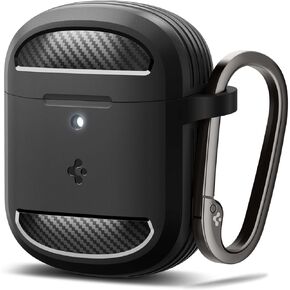 Spigen Rugged Armor Designed for Google Pixel Buds Pro Case (2022) - Matte Black, for Headphones