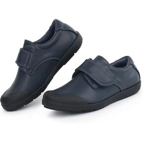 Tobfis Boy's Strap School Uniform Shoes Durable Casual Comfort Dress Sneaker(Toddler/Little Kid/Big Kid/Youth)