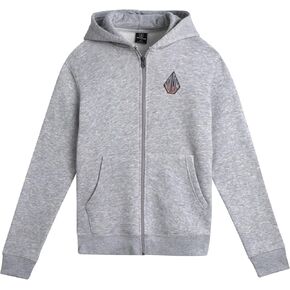 Volcom Boys' Hoodie - Fleece Full Zip Up Hoodie Sweatshirt with Back Graphic - Stylish Hooded Sweatshirt for Boys (8-16)