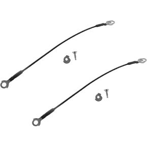 TRQ Tailgate Tail Gate Cables Straps Pair Set for Ford F150 F250 F350 F450 F550