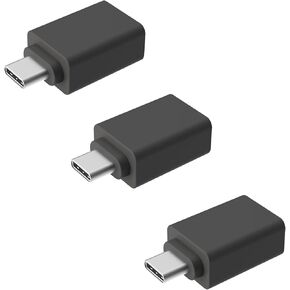 محول USB-C لتوصيل اجهزة الاستقبال اللاسلكية والكيبورد والماوس ونقل صور الكاميرا والاقراص الصلبة المحمولة والطابعات ومكبرات الصوت وسماعات الاذن والكابلات الاخرى مع موصلات USB-A in Kuwait