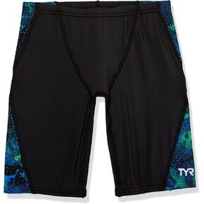 TYR Boys' Durafast Lite Splice Jammer Swimsuit