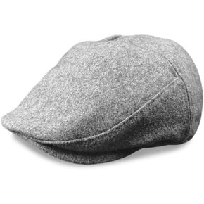 The Original Boston Scally Cap - Solid 5 Panel - Grey