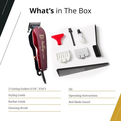 Wahl Professional 5-Star Balding Clipper with V5000+ Electromagnetic Motor and 2105 Balding Blade for Ultra Close Trimming, Outlining, and for Full Head Balding for Professional Barbers and Stylists - Model 8110 in Saudi Arabia