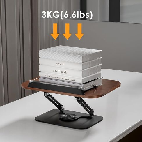 حامل كتب للقراءة، حامل كتب قابل للتعديل بقواعد دوارة 360 درجة، تصميمات قابلة للطي، ومشابك مرنة، حامل عرض متعدد الوظائف للوصفات وكتب الطبخ والمجلات والأجهزة اللوحية وأجهزة الكمبيوتر المحمولة in Saudi Arabia