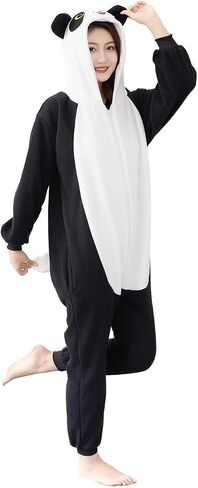 Adult Onesie Pajamas Animal Halloween Cosplay Costume One-piece Sleepwear Homewear in Saudi Arabia