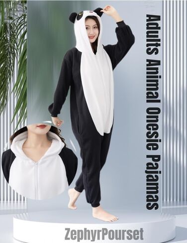 Adult Onesie Pajamas Animal Halloween Cosplay Costume One-piece Sleepwear Homewear in Saudi Arabia