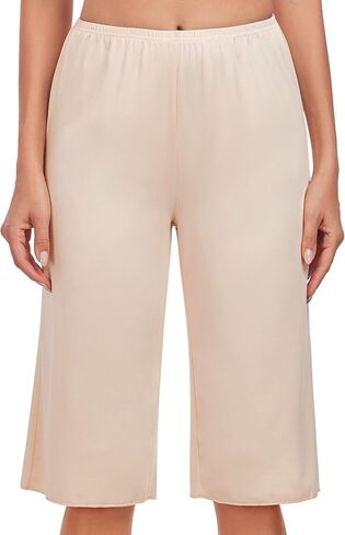 MANCYFIT Culotte Slip for Women Pettipant Half Slip Bloomers Wide Leg Pajama Pants in Saudi Arabia