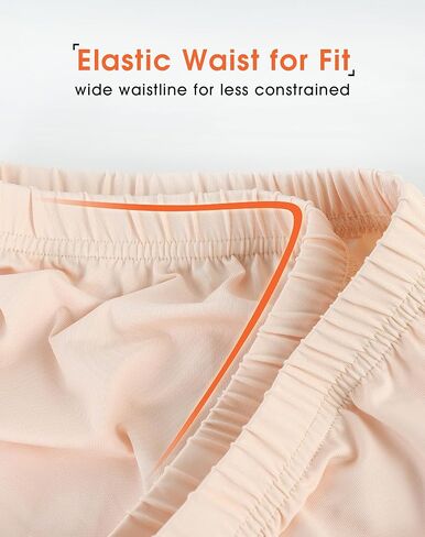 MANCYFIT Culotte Slip for Women Pettipant Half Slip Bloomers Wide Leg Pajama Pants in Saudi Arabia