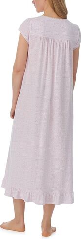 Eileen West Women's Cotton Knit Cap Sleeve Waltz Gown in Saudi Arabia