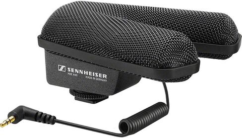 SENNHEISER Professional MKE 400 Directional On-Camera Shotgun Microphone with 3.5mm TRS and TRRS Connectors for DSLR, Mirrorless & Mobile , Connects with Auxiliary in Saudi Arabia