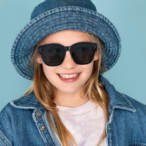 نظارات شمسية مستقطبة للأطفال من LVIOE تناسب أكثر من نظارات طبية للأعمار من 6 إلى 15 عامًا للفتيات والأولاد، ظلال مرنة للحماية من الأشعة فوق البنفسجية LS8152-3 in Kuwait