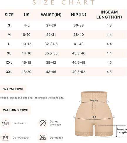 SHAPELLX Butt Lifting Shapewear Tummy Control Butt Lifting Shorts with Built-in Steel Bones in Kuwait