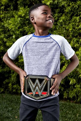 لقب بطولة Mattel WWE، لعب الأدوار وقطعة زي بطولة WWE العالمية بلا منازع، حزام يشبه الجلد 3+ أقدام مع تعديل لمرة واحدة in Kuwait