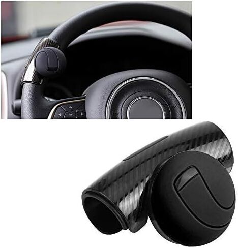 Steering Wheel Knob Spinner Universal Power Handle Ball Car Accessories Black in Saudi Arabia