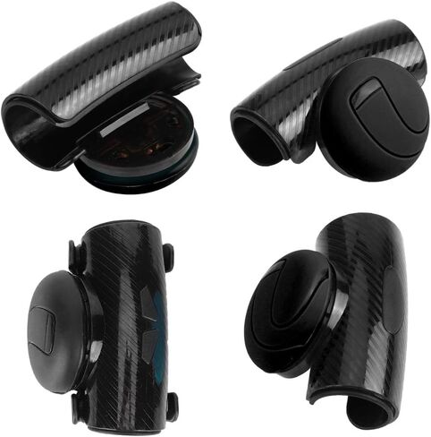 Steering Wheel Knob Spinner Universal Power Handle Ball Car Accessories Black in Saudi Arabia