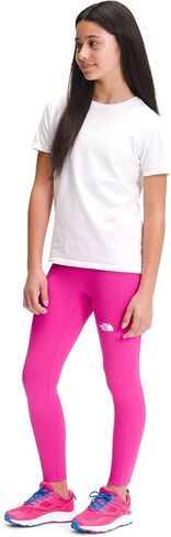 THE NORTH FACE Girls' Never Stop Tight، Linaria Pink، متوسط in Saudi Arabia
