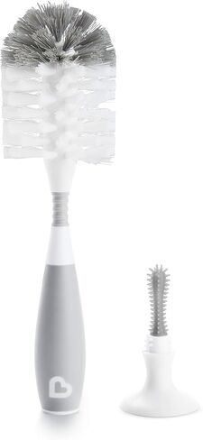 Munchkin® Sponge™ Bottle Brush, Modern Design, 2 Pack, Grey in Kuwait