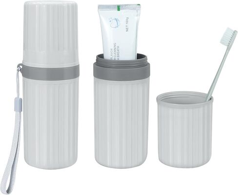 4 Packs Portable Travel Toothbrush Case, Breathable Plastic Toothbrush Holder for Home, Travel, Business, Camping, School in Saudi Arabia