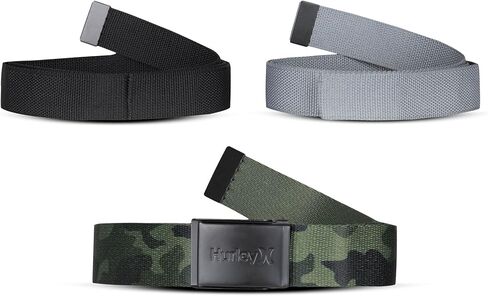 Hurley Men's Belts (3-Pack) in Kuwait
