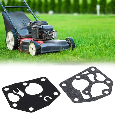 eMagTech 4 مجموعات حشية الحجاب الحاجز المكربن ​​عدة تهذيب الحشائش المكربن ​​إصلاح الحجاب الحاجز متوافق مع محرك بريجز وستراتون 450 500 550 600 سلسلة in Saudi Arabia