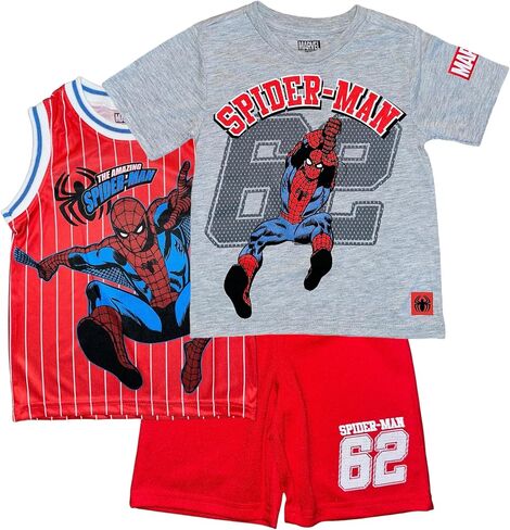 Marvel Spider-Man Toddler/Little Boys Tee-Shirt Short Set in Saudi Arabia