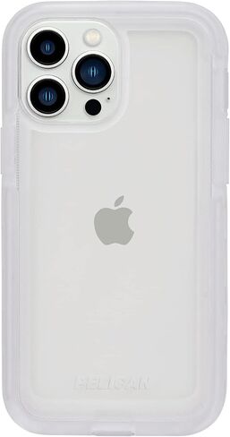 Pelican Shield Kevlar - iPhone 13 Pro Max Case/iPhone 12 Pro Max Case [21FT Military Grade Drop Protection] [Wireless Charging Compatible] Protective Cover with Belt Clip Holster Kickstand - Black in Kuwait