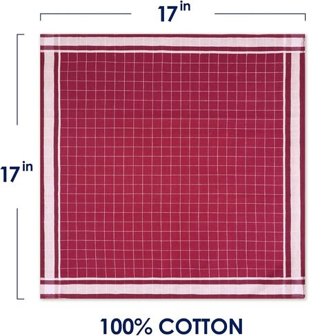 Zenssia Pure Cotton Men's Soft Handkerchiefs Assorted Color Pack of 6 Gift Set in Kuwait