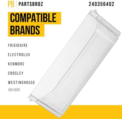 PartsBroz 240356402 Refrigerator Upper Door Bin Shelf Replacement FFSS2615TS0 FGHS2631PF4A FFSS2625TS0 LFSS2612TE0 LFSS2612TF0 FFSS2615TE0 FFSS2615TS5 LGHX2636TFB FGSS2635TF1 LGHX2636TF0 LFSS2612TF2 in Saudi Arabia
